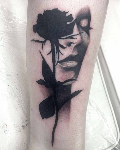 Cat 01 — tattoo by Cat Allwood, Dawnbringer Tattoo, Kansas City