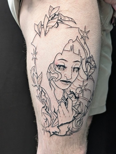 DRUID — tattoo by Colly Gutz, Dawnbringer Tattoo, Kansas City