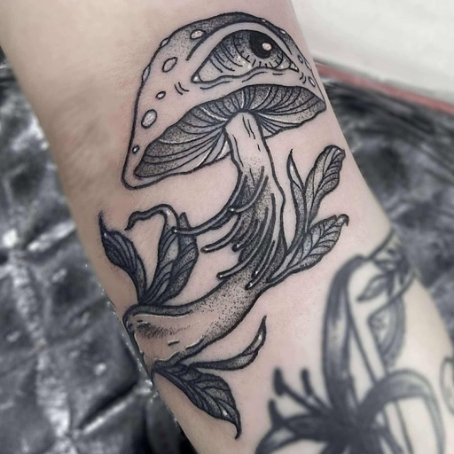 Cat 03 — tattoo by Cat Allwood, Dawnbringer Tattoo, Kansas City