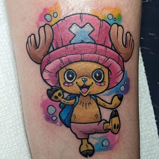 TONY TONY CHOPPER — tattoo by Colly Gutz, Dawnbringer Tattoo, Kansas City