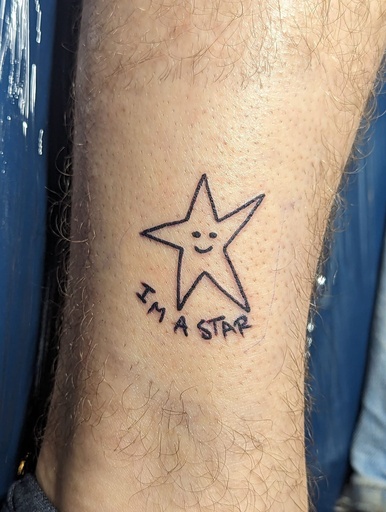 IM A STAR — tattoo by Colly Gutz, Dawnbringer Tattoo, Kansas City