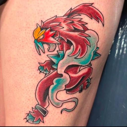 TRADITIONAL ENTEI — tattoo by Colly Gutz, Dawnbringer Tattoo, Kansas City