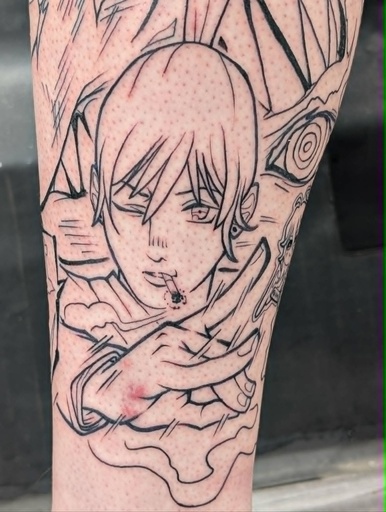 AKI HAYAKAWA — tattoo by Colly Gutz, Dawnbringer Tattoo, Kansas City