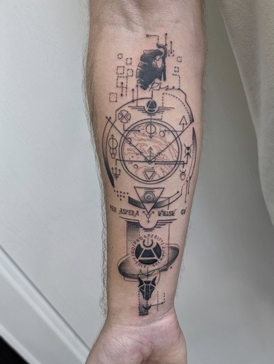 LIFE PATH — tattoo by Colly Gutz, Dawnbringer Tattoo, Kansas City