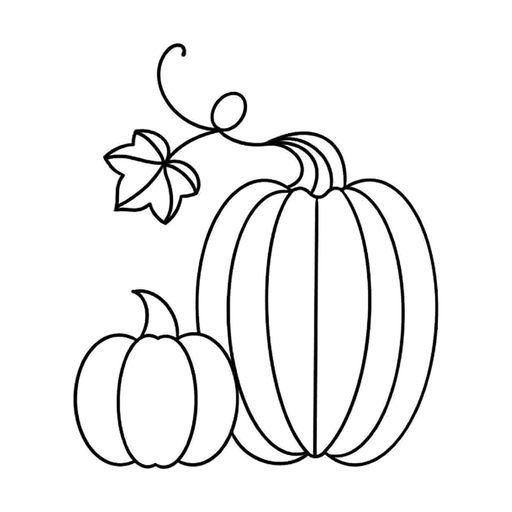 Pumpkin pair, flash tattoo design by Cat Allwood, Dawnbringer Tattoo, Kansas City